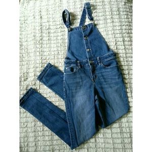 NY&Co. Soho Skinny jean overalls